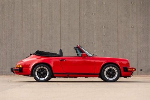 1986 porsche 911 carrera 2dr convertible