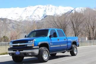 2004 chev silverado 2500hd 6.6l duramax turbo diesel crew cab 4x4 shortbed