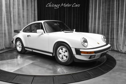 1989 porsche 911 carrera triple white! 5 speed! pristine example! o