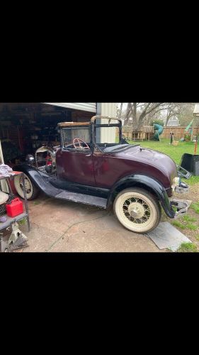 1929 ford model a 1929 ford model a sports coupe/restored