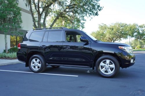 2009 toyota land cruiser low mile 200 landcrusier black exceptional financing sh