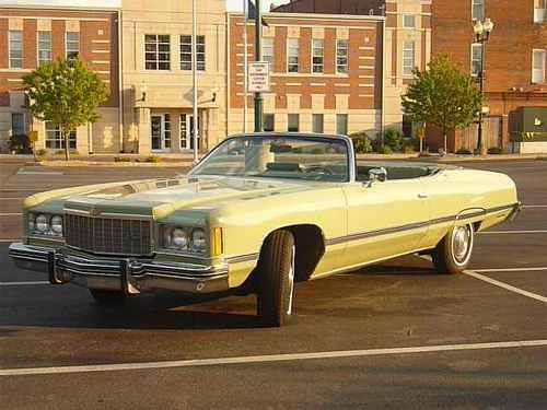 1974 chevrolet caprice classic convertible 2-door 6.6l