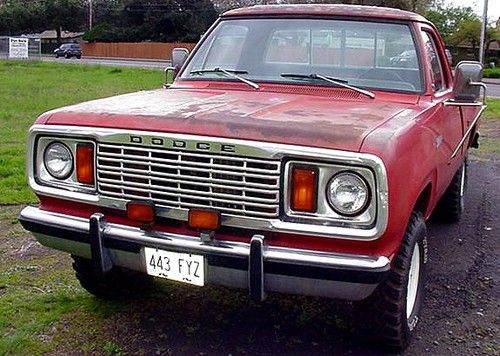 78 dodge power wagon 150 "macho" 4x4 shortbed rare part of mopar history