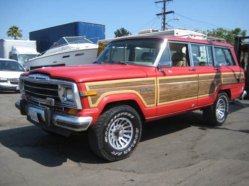 1989 jeep grand wagoneer, no reserve