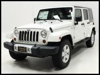 Wrangler unlimited 4wd 4dr sahara navigation leather hardtop