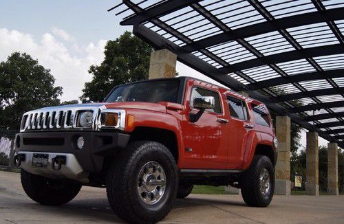 08 hummer h3 alpha 5.3 v8 4x4 leveling kit leather clean carfax