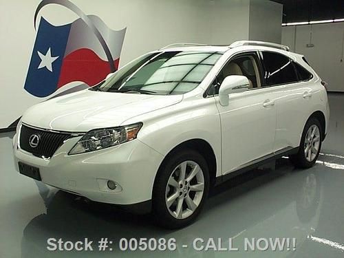 2010 lexus rx350 sunroof nav rear cam climate seats 54k texas direct auto