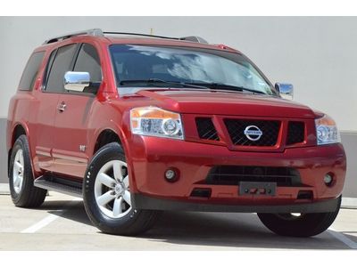 2008 nissan armada se 2wd lthr s/roof bk up cam parktronics hwy miles $599 ship