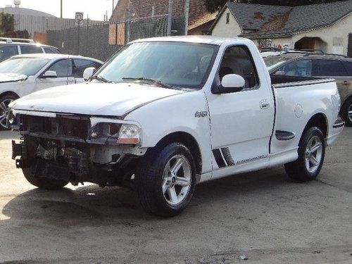 2004 ford f-150 svt lightning damaged salvage only 41k miles rare supercharged!!