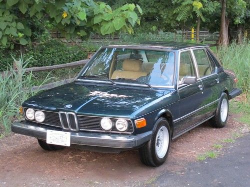 1978 bmw 530i e12 ... no rust ... one owner ... california car