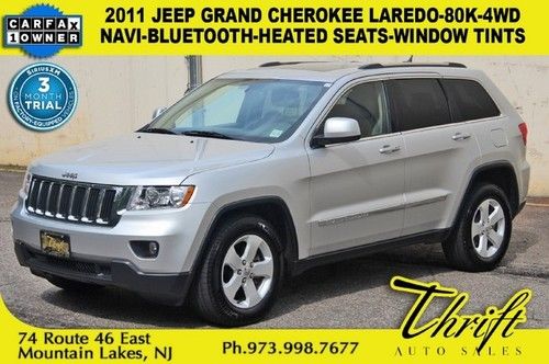 2011 jeep grand cherokee laredo-80k-4wd-navi-bluetooth-heated seats-window tints