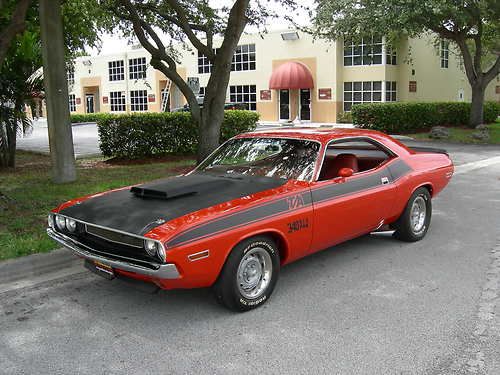 1970 dodge challenger t/a 5.6l