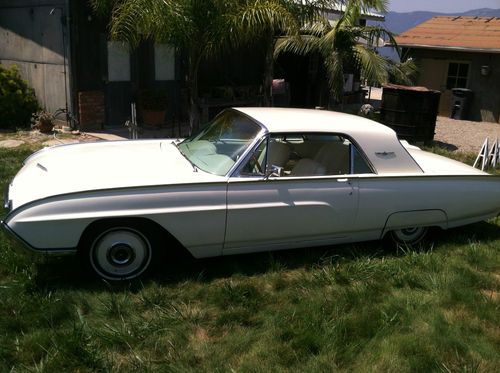 1963 ford thunderbird hard top.