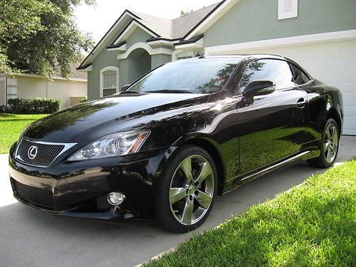 2010 lexus is250 c convertible 2-door 2.5l