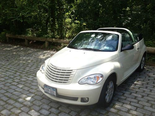 Chrysler pt cruiser 2007 convertible low mileage white