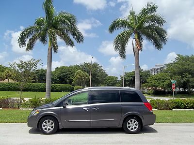 2007 quest-- dvd system--power sliding doors--67k mile florida car-- -no rust