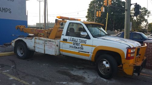 1996 gmc sierra c3500 hd wrecker