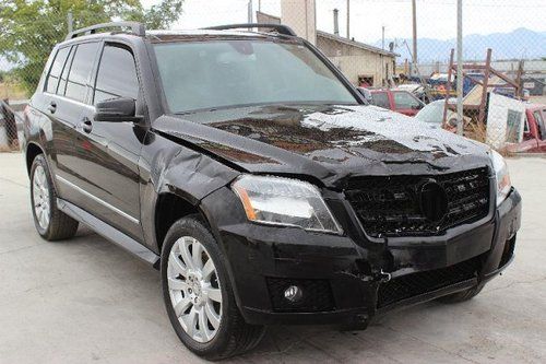 2010 mercedes-benz glk350 damaged rebuilder runs! low miles awd loaded!!