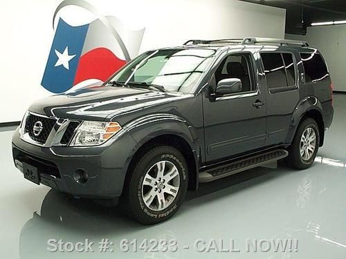 2010 nissan pathfinder se 7-pass rear cam roof rack 49k texas direct auto