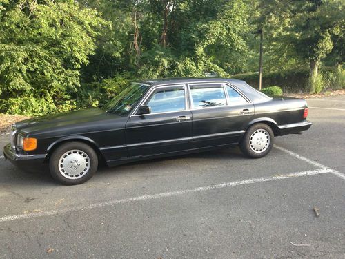 1987 mercedes-benz 420sel base sedan 4-door 4.2l