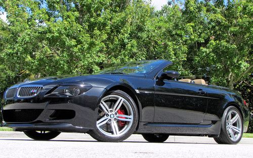 2007 bmw m6 convertible 35k miles. hard loaded!! 117 sticker!! 1.79% w.a.c.