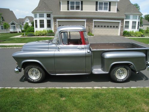 1955 chevrolet task force pick-up truck, full restoration, only 14,000 miles, nr