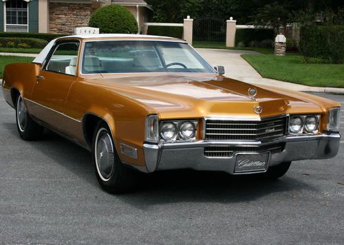 Amazing original southern survivor -1970 cadillac eldorado coupe  -69k orig mi