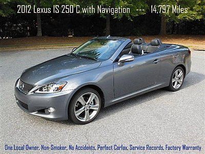 Immaculate convertible, navigation, back-up camera, heated/cooled seats