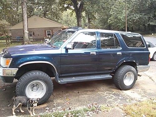 1994 toyota 4runner sr5 sport utility 4-door 3.0l 5 speed manual