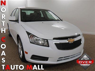 2013(13)cruze lt fact w-ty only 18k white/black lthr heat sts phone start mp3