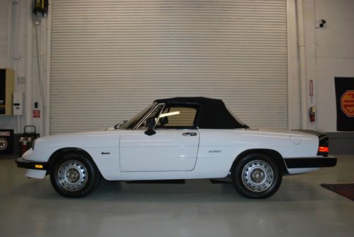 1886 alfa romeo graduate spider. excellent condition with only 57k orig miles!!