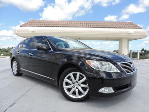 No reserve black lexus luxury ls460 financing available navigation camera