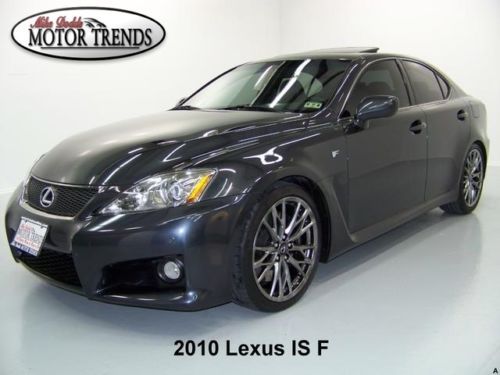 2010 lexus is isf navigation rearcam 416 hp leather heated seats bluetooth 27k