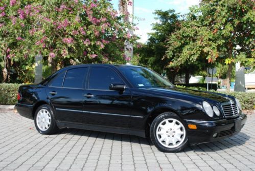 No reserve 1999 mercedes-benz e-class e320 sedan 3.2l v6 5-speed auto leather