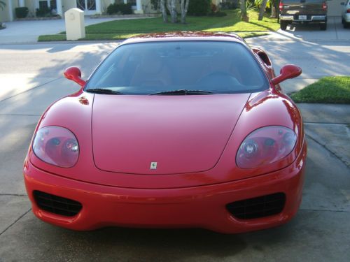 2002 ferrari 360 modena coupe 2-door 3.6l