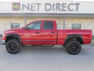 05 4wd 5.7 hemi new fuel rims tires loaded 93k mi net direct auto texas leveled!