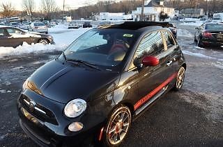 2013 fiat 500 2dr conv abarth beats audio leather heated seats factory nav. dock