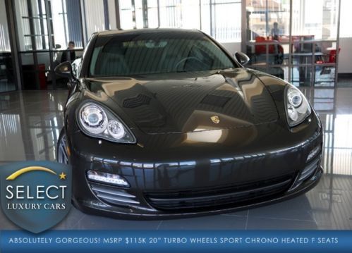 Msrp $115 panamera 4s adaptive suspension sport exhaust 20 turbo whls 17k miles