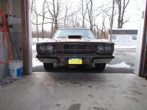 1970 plymouth roadrunner 383 d21 4spd pistol grip dana rear triple ft6 mopar.