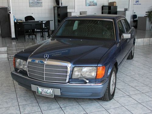 1990 mercedes-benz 560sel - presidential car - armored