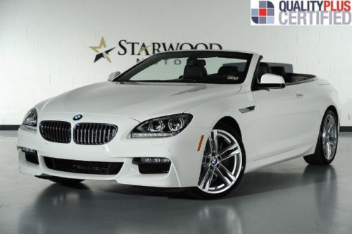 2013 650i convertible m sport nav full leather 20 wheels low miles loaded
