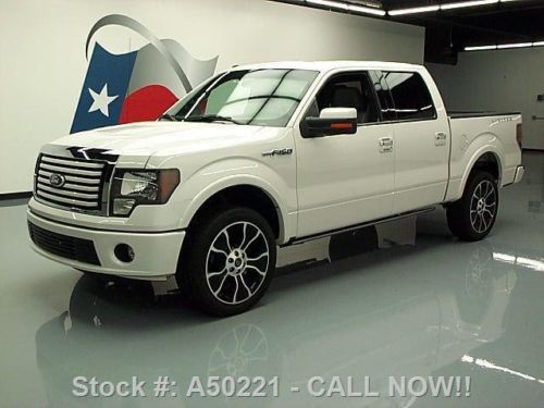 2011 ford f150 lariat ltd 4x4 6.2l sunroof nav 22&#039;s 47k texas direct auto