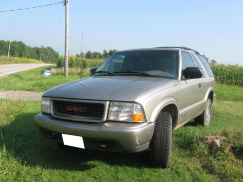 2000 gmc jimmy sls sport utility 2-door 4.3l 4x4 4.3 v6 automatic