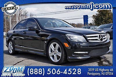 1 owner 11 mercedes c300 4matic sport premium cold weather pkg fac warranty