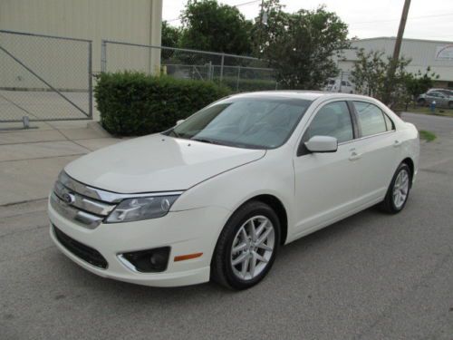 2012 ford fusion sel auto 4cyl 2.5l leather htd seats