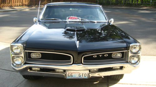 1966 pontiac gto in mint condition 389 4 barrel carborator