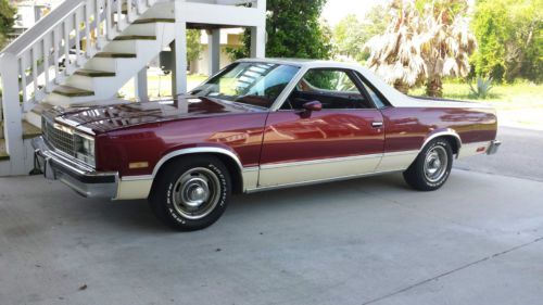 85 el camino conquista 305 5.0, all original