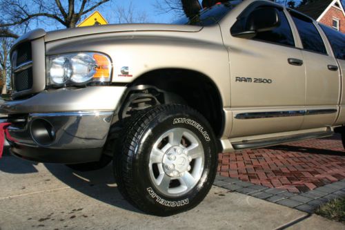 2003 dodge ram 2500 laramie cummins turbo diesel 4x4 family car with clean title