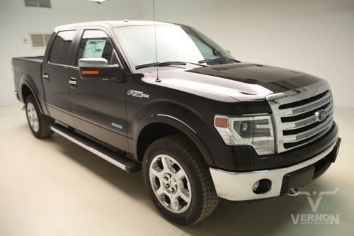 2013 lariat crew 4x4 navigation sunroof leather heated 20s chrome v6 ecoboost