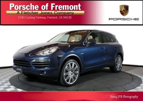 2012 porsche cayenne s hybrid, one owner, low miles, navigation!